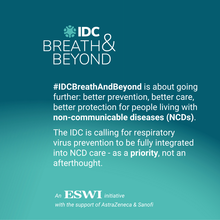 The IDC is calling for respiratory virus prevention to be fully integrated into NCD care - as a priority, not an afterthought.